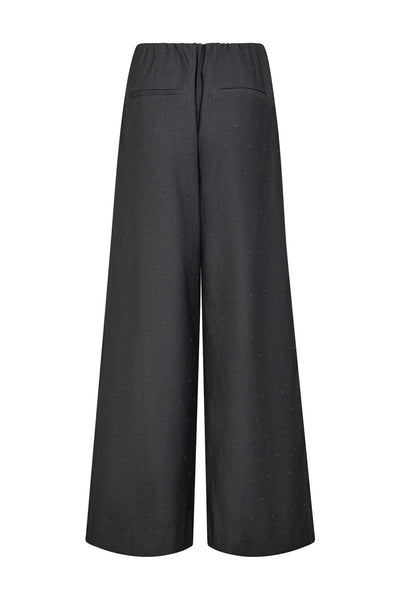 SagaCC Pleat LL Pant 139-Mid Grey - 31567 Thumbnail