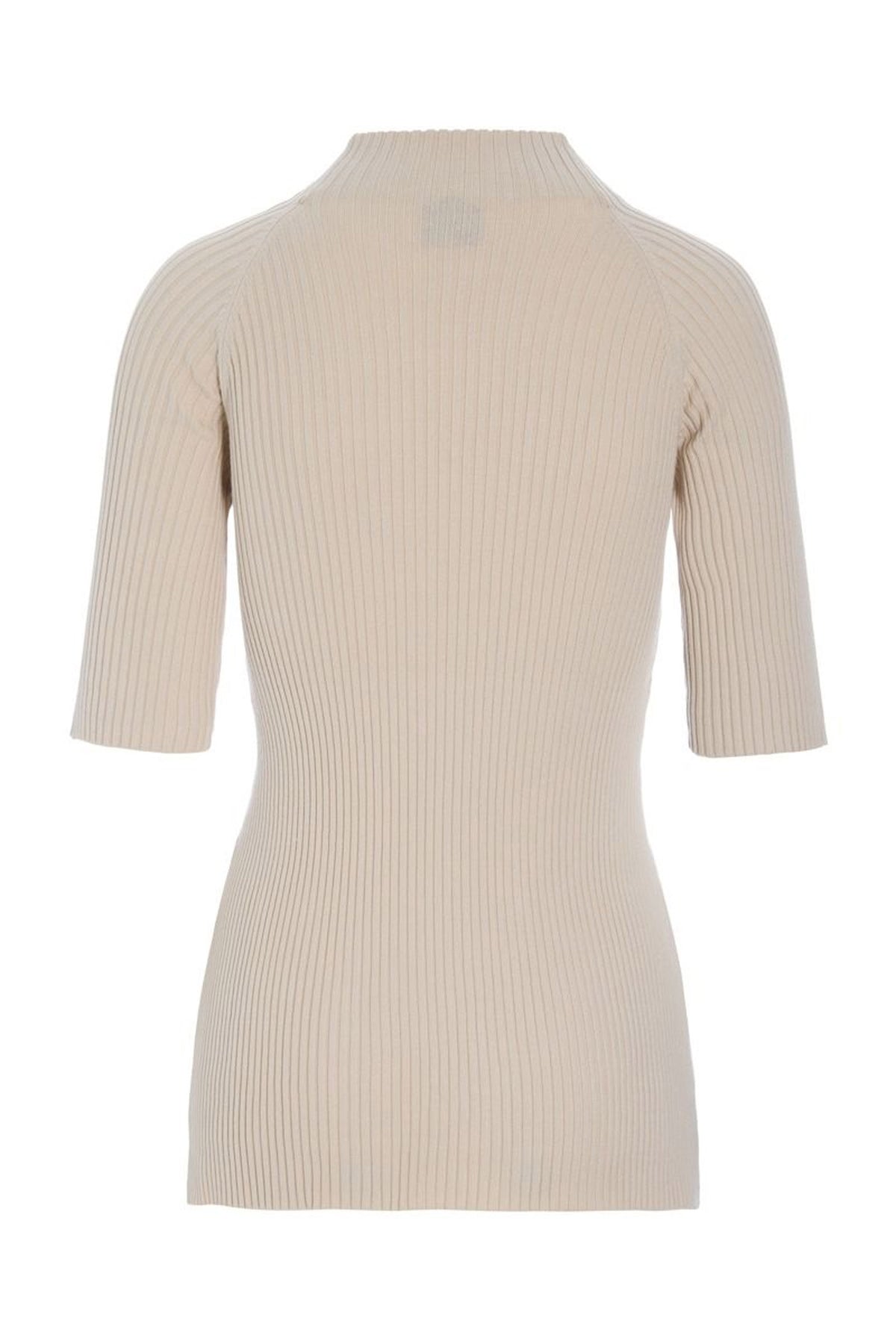 Saku højhalset bluse IVORY - 261-1073-5651