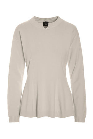 Saku langærmet bluse IVORY - 261-1073-5652