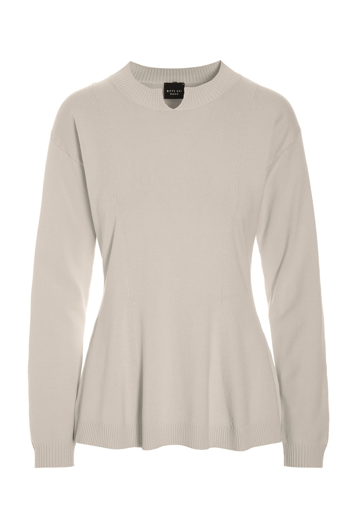 Saku langærmet bluse IVORY - 261-1073-5652