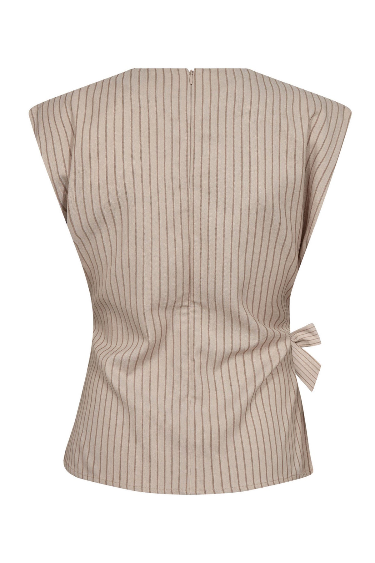 SalvieCC Pleat Top 199-Bone - 45068