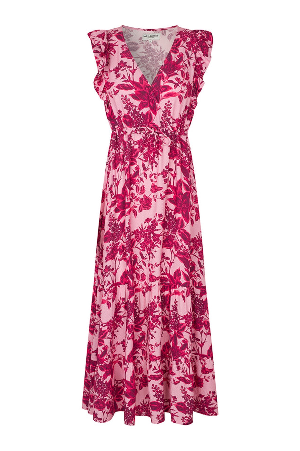 Samoll Midi Dress Sl 51 Pink - 26117-3047