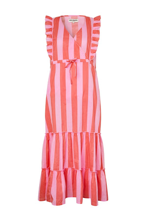 Samoll Midi Dress Sl LIGHT PINK - 26239-3005