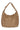 Soft Bucket Bag with Zipper Nude Brown w. Silver acc. - 100109