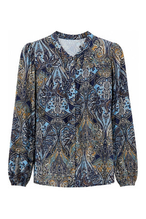 Laura 3036 BLUE PAISLEY - 10214411605
