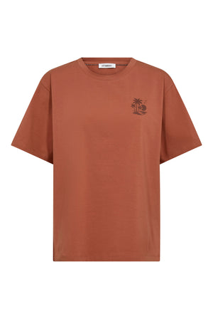 Coco BeachCC Box Tee 80-Chocolate - 43022