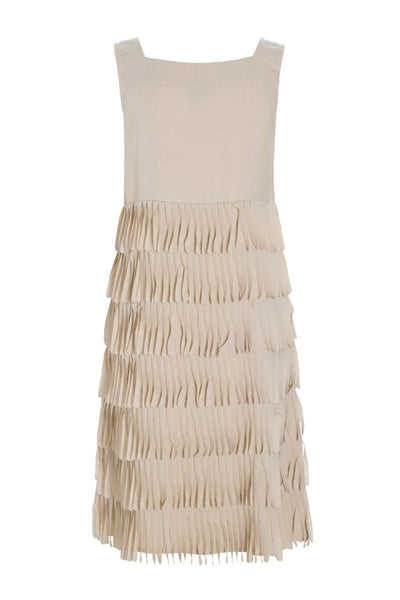 Sukosu frynsekjole IVORY - 263-2474-5777 Thumbnail