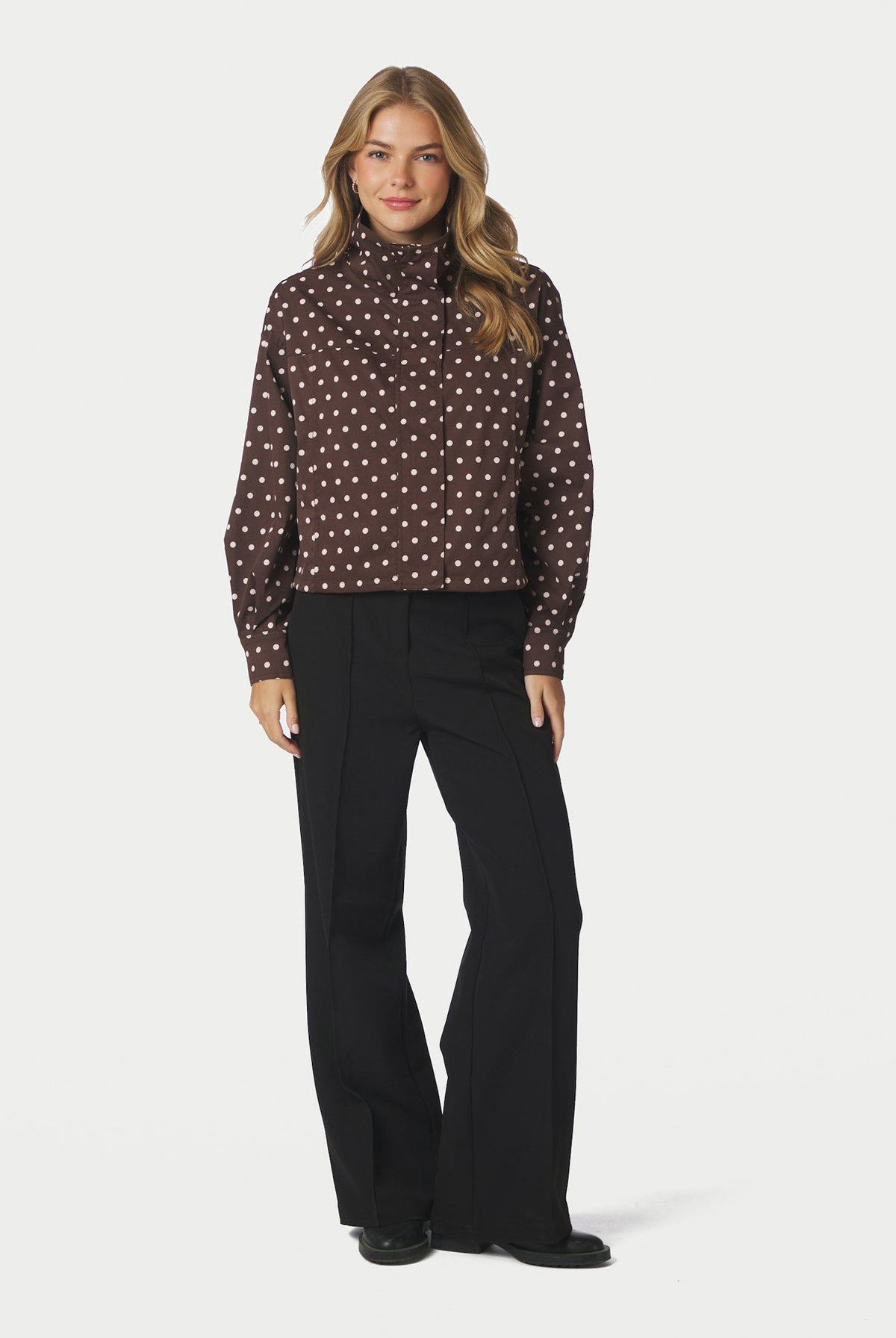 Callisa Dot Jacket Brown - 167353