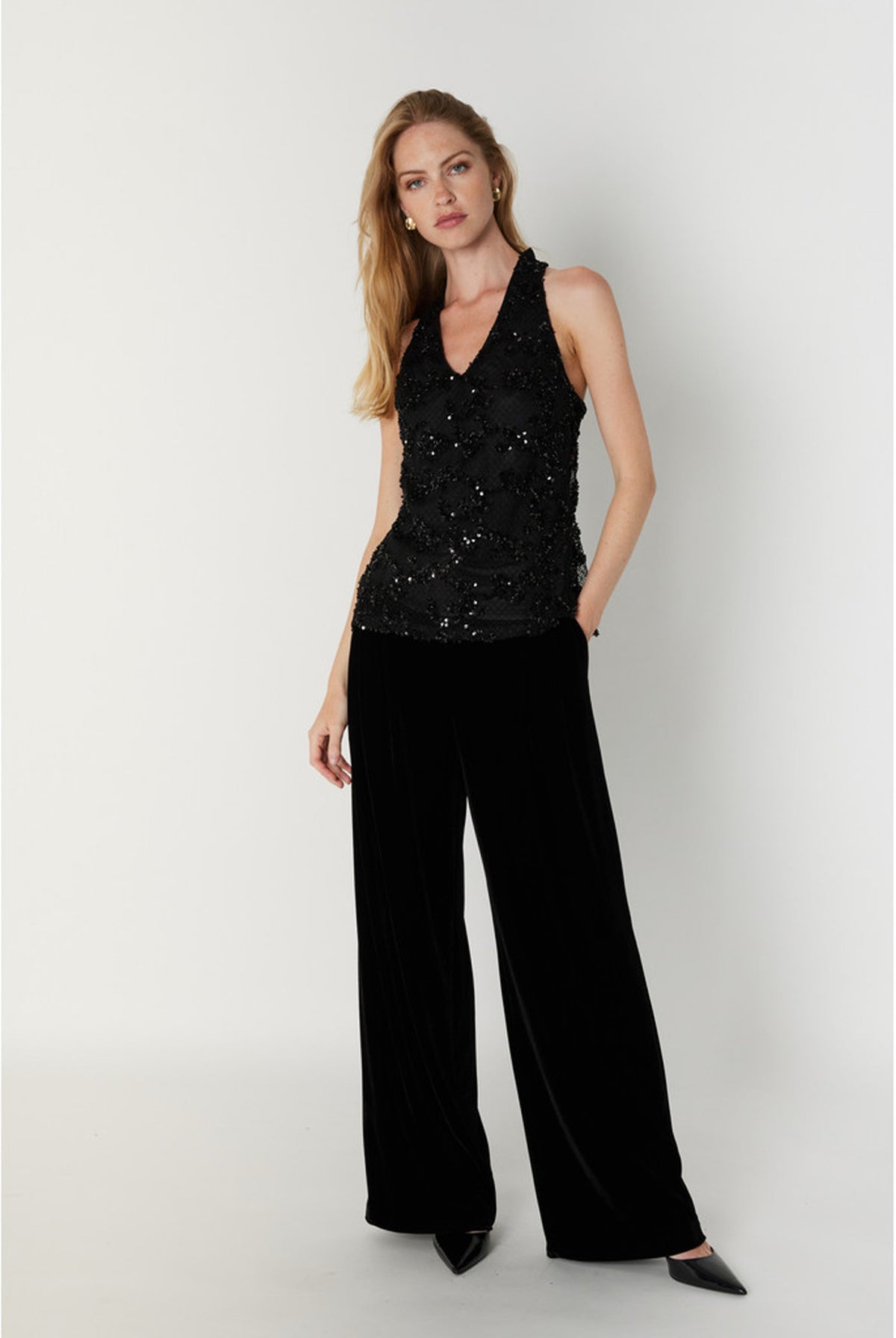 VelvetBBVala pants Black - BBW5322