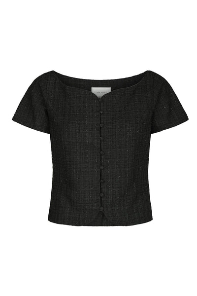 Tango Boucle Top Black - 166929 Thumbnail