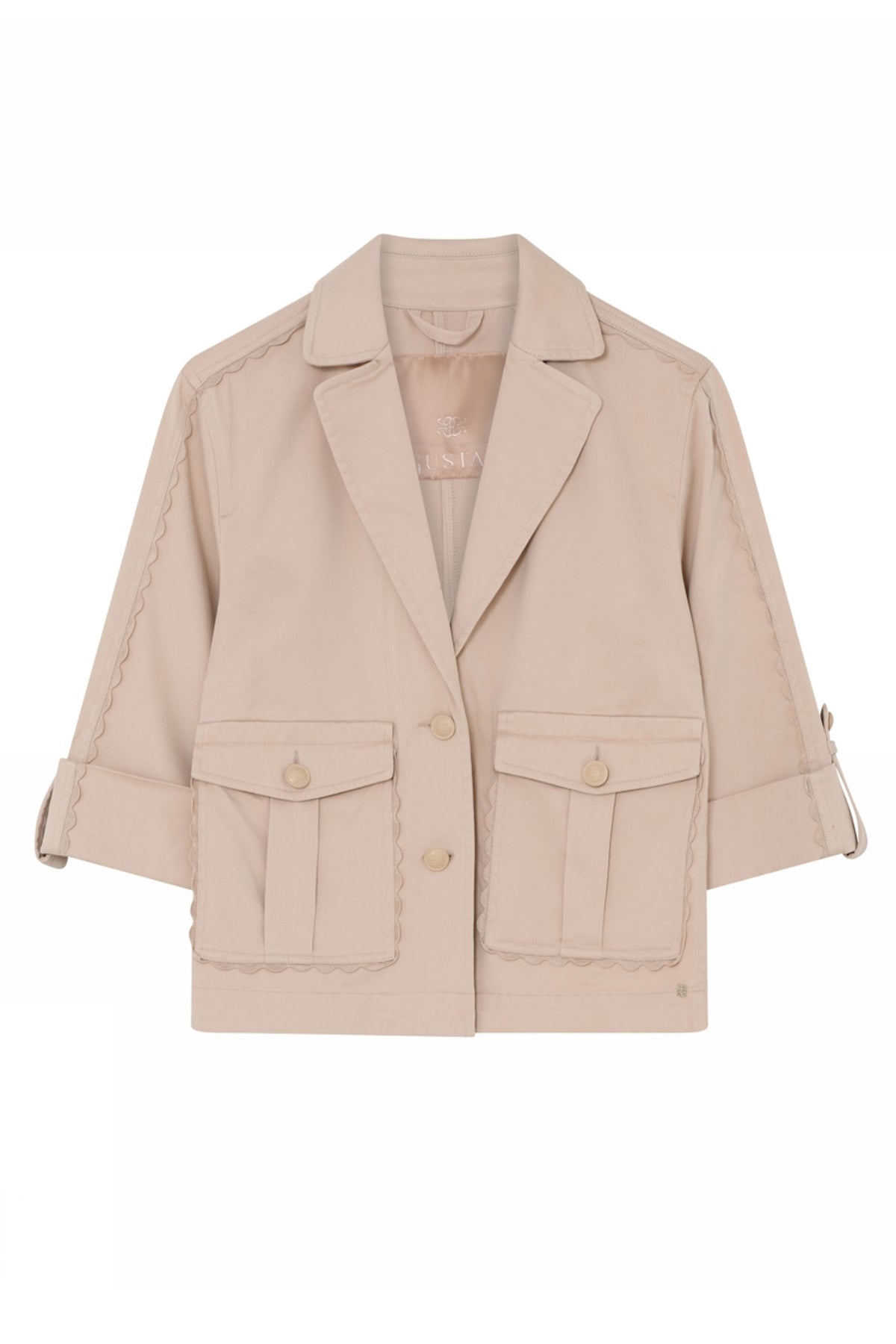 Thala, short trench coat 2033-Moonlight - 60311/6560