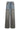 Two-Tone Patch Jeans Blue/Grey Mix - HL10377