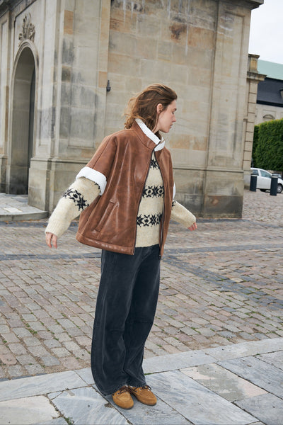 Samall Coat Sl Brown - 26486-7007 Thumbnail