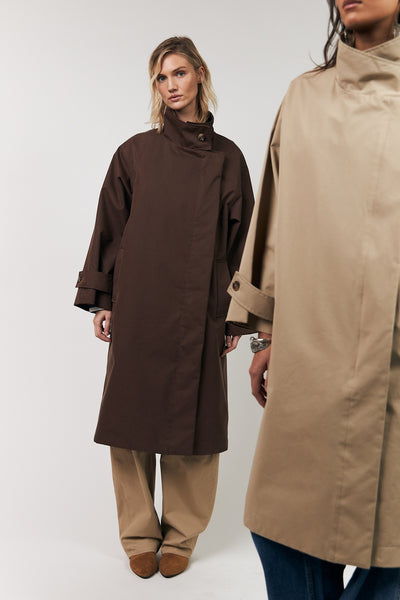 Russill Jacket Ls 87 Dark Mokka - EX00002-7001 Thumbnail