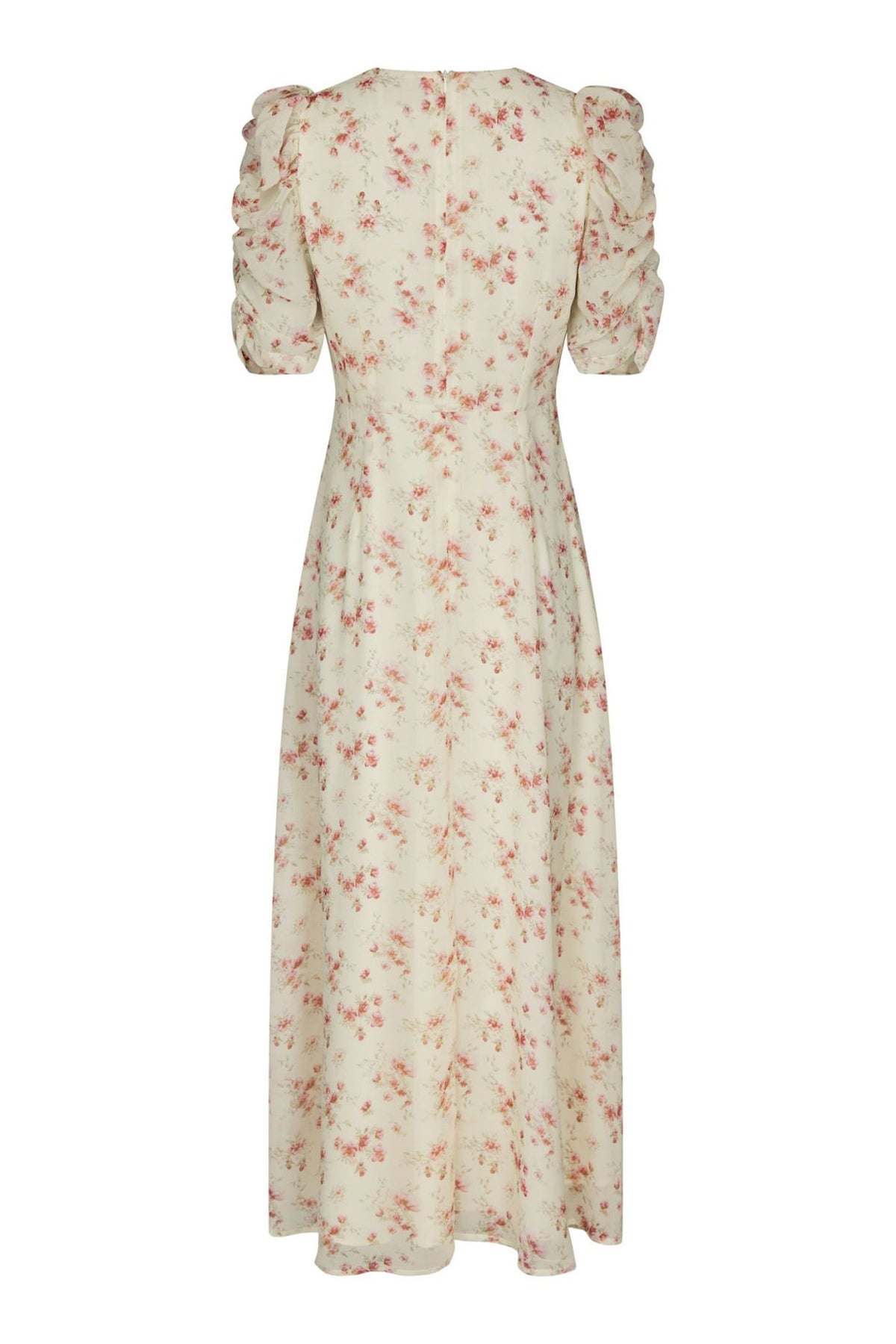 Vira Floral Dress Creme - 169209