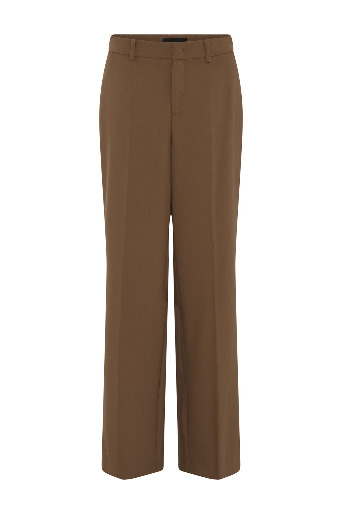 Wide leg pants 574-Dk. Camel - 6223/422