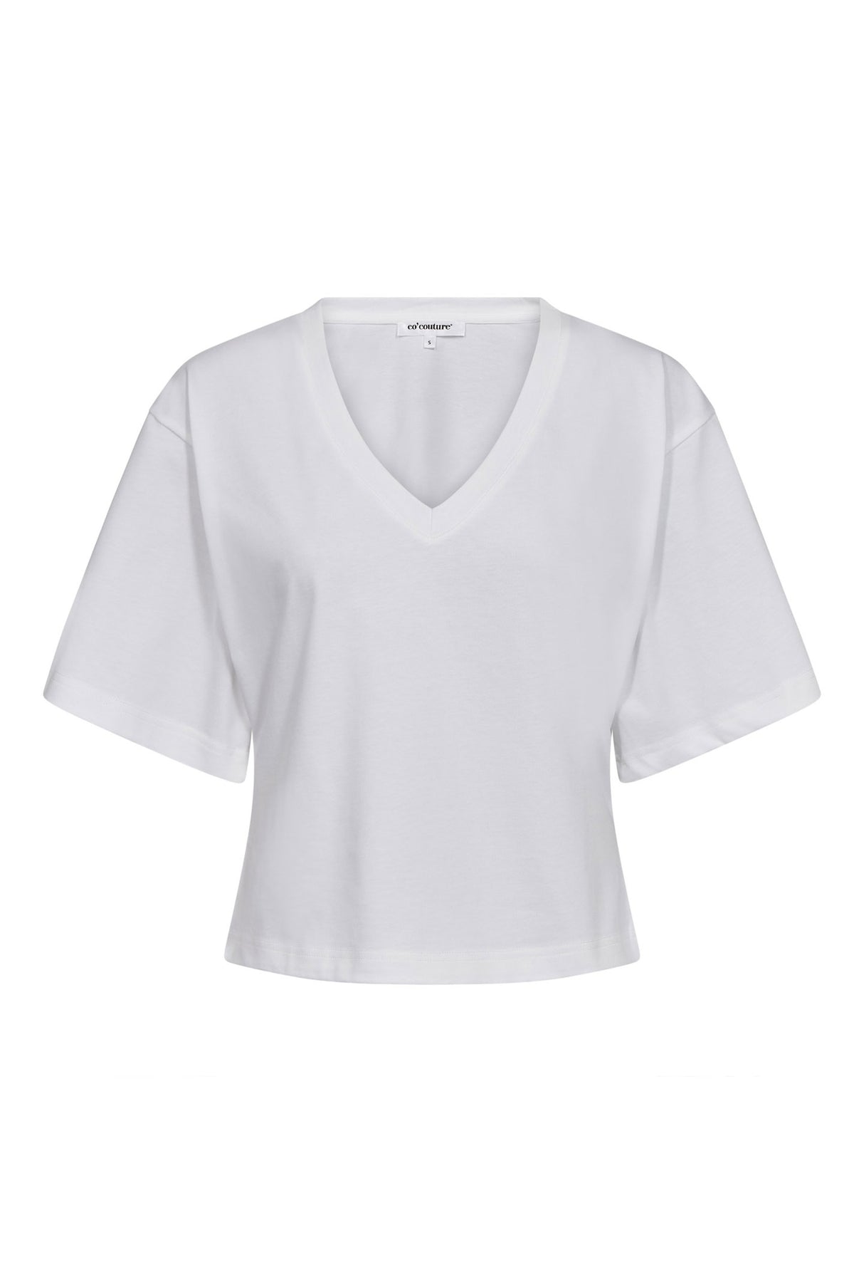 ZengaCC Tee V-Neck 4000-White - 43012
