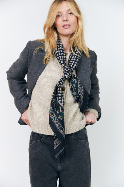 Jillll Scarf Black - 70077-00049 Thumbnail
