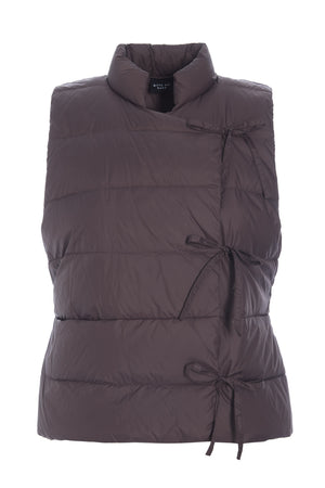 Feather down vest RAISIN - 261-2092-5631