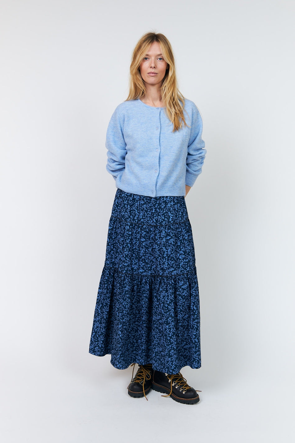 SunsetLL Maxi Skirt 23 Dark Blue - 26492-2034