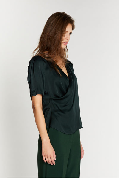 WeckiaBBNeemas blouse Dark green - BBW5103 Thumbnail