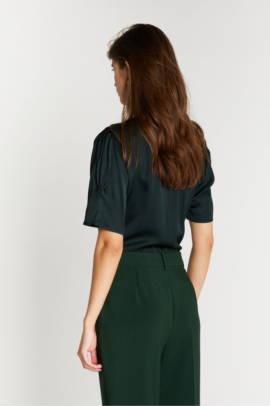 WeckiaBBNeemas blouse Dark green - BBW5103