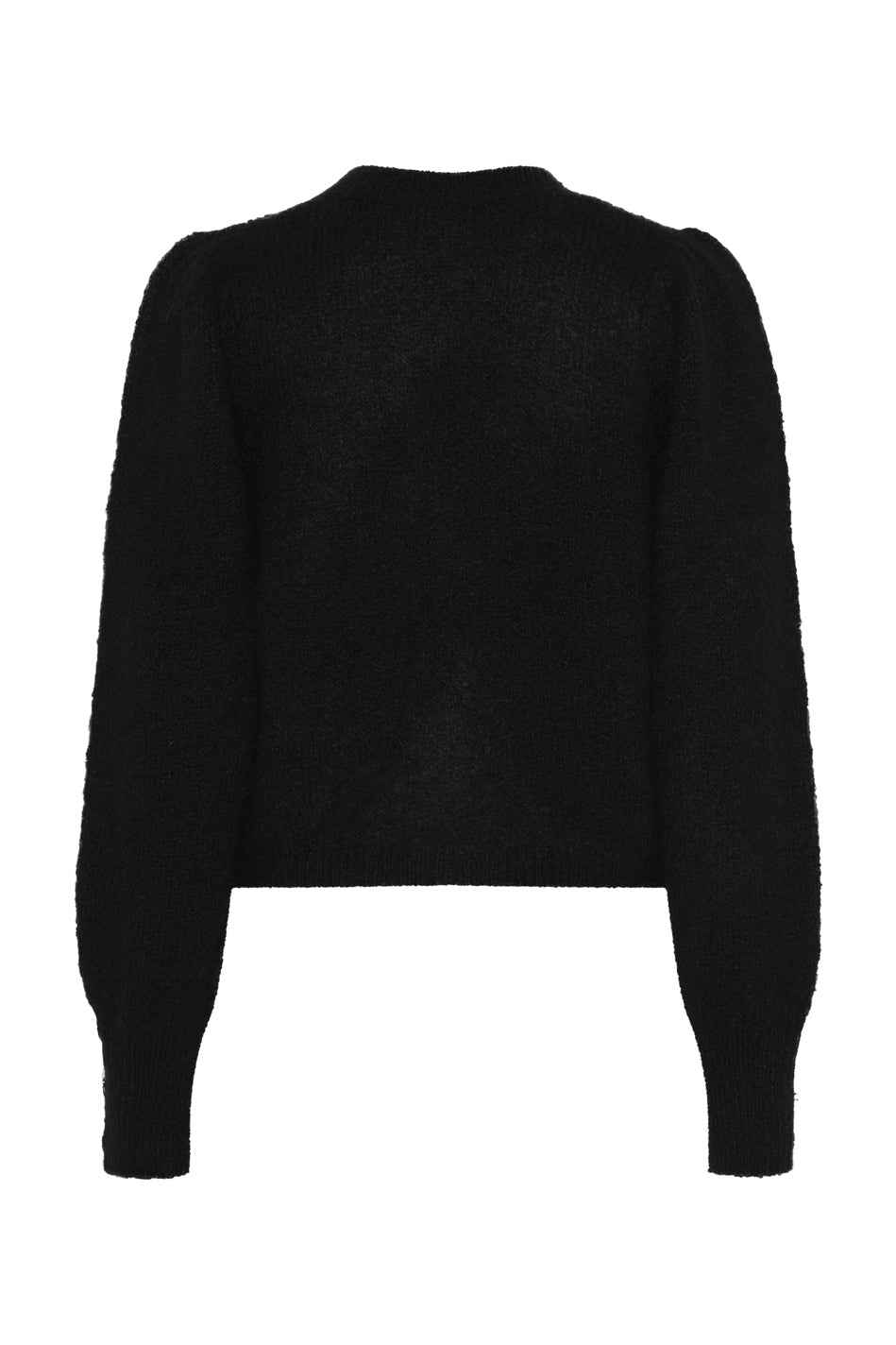 SyringabrushedBBKrista knit ca Black - BBW5074