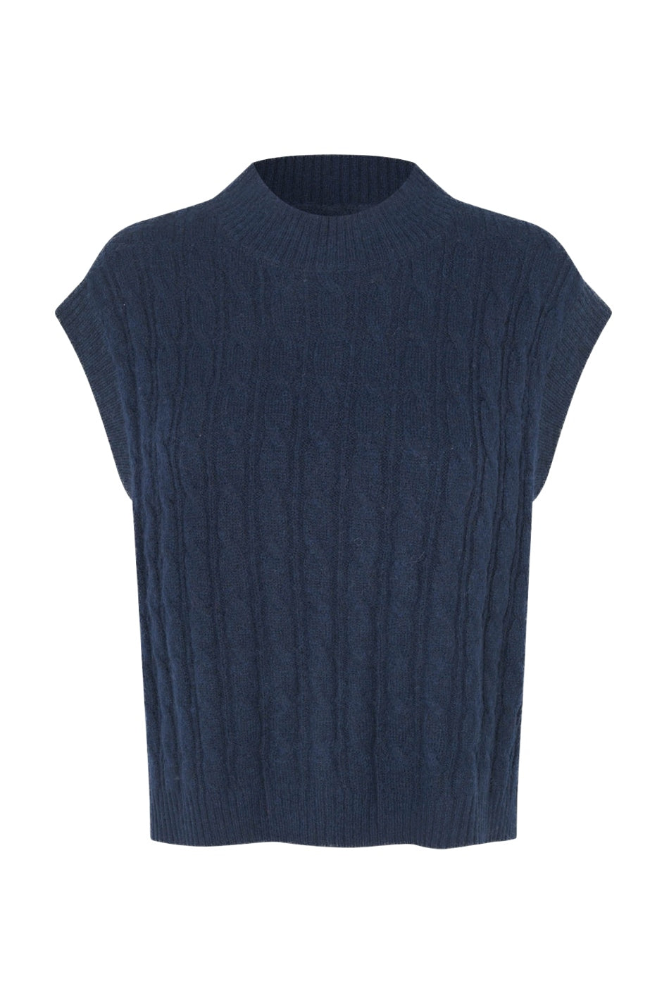 Finnll Knit Vest Sl Dark Navy - 26422-5027