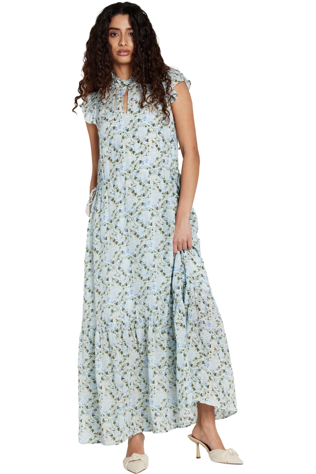 SolfiaBBOfiata dress Hawaii print - BBW4972